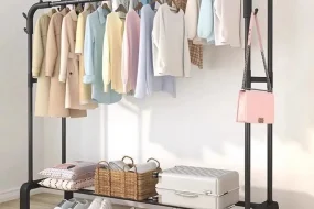 Напольная вешалка для одежды Double Pole Hanger