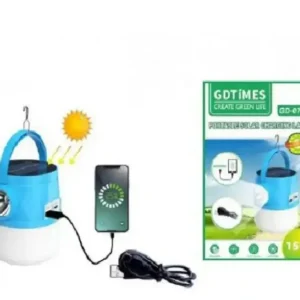 Портативная солнечная лампа LED фонарь GD-071