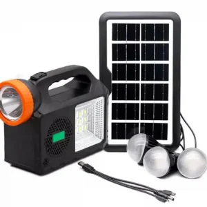 Портативна солнечная лампа с радио GD-102