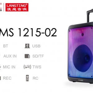 Temeisheng 1215-02 bluetooth колонка 8"