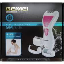 Набор 4в1 эпилятор, пилка для ног, триммер,GM 7006