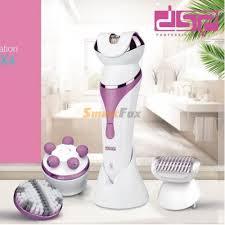 Набор 4 в1 эпилятор, точилка для ног, триммер, массажер DSP 80012