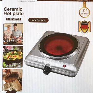 Плита электрическая керамическая поверхность Lexical LHP-2703 1500Вт