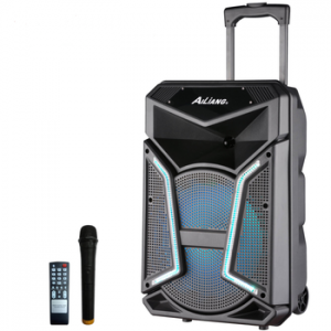 Аккумуляторная колонка AiLiang UF-1702 с микрофоном