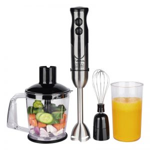 Блендер 4в1, венчик, измельчитель, стакан Lexical LHB-1605 600Вт