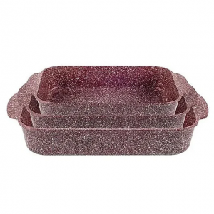 Набор противней для запекания прямоугольные Lex740301-4