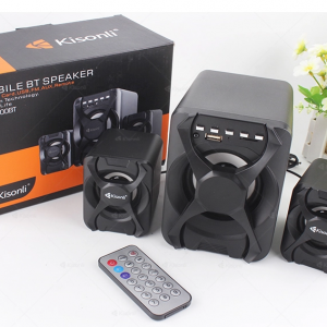 Kisonli U-2500BT блютуз сабвуфер 2 колонки