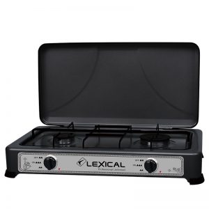Плита газовая 2 конфорки Lexical LGS 2812-2 черная