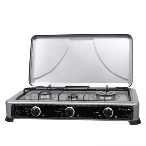 Плита газовая 3 конфорки Lexical LGS 2813-8 стальной