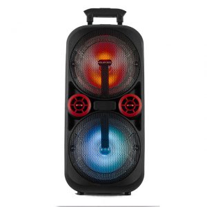 Аккумуляторная bluetooth колонка KOLAV-2812 8*2" радиомикрофон