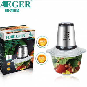 Измельчитель 3л.стекло Haeger HG7010 500Вт