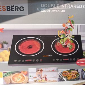Плита инфракрасная двухконфорочная WalesBerg 5048 2*1800Вт