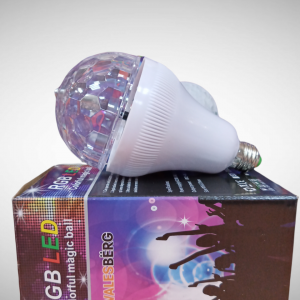 Светодиодная RGB лампа цоколь Е27 ST06