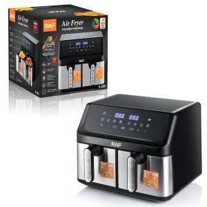 Аэро-Фритюрница двойная 4.5+4.5л сенсорная RAF-5382