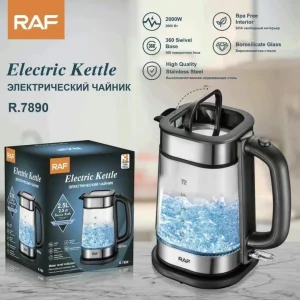 Чайник электрический стеклянный RAF 7890 2.5л