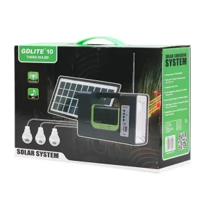 Фонарь-прожектор с солнечной панелью GDLite GD-10