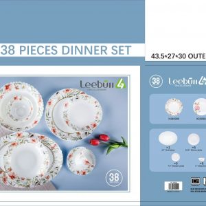 Посуда 38 предметов Leebull МКС-516