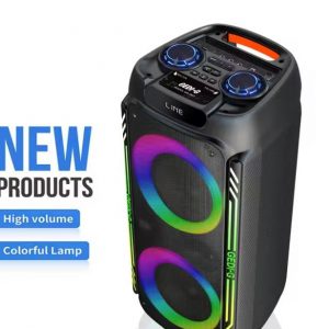 Аккумуляторная колонка 2*8"  80Вт Gedi-2821