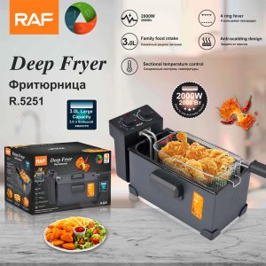 Фритюрница со съемным контейнером 3л. RAF5251