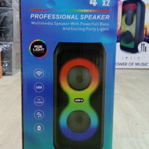 Bluetooth-колонка переносная 2*4" Gedi-2413